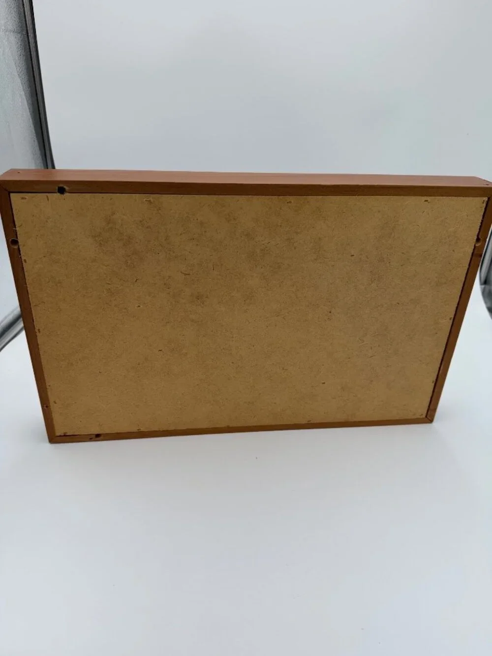 Vintage Wooden Miniatures Shelf Knick Knack Curio Display Shadow Box Wood Glass - Picture 9 of 15